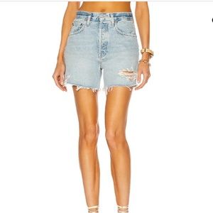 Agolde Riley Jean Shorts
